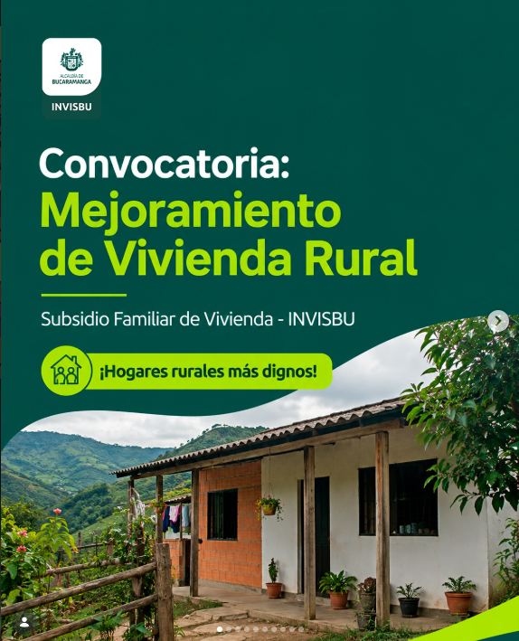 Convocatoria: Mejoramiento de Vivienda Rural